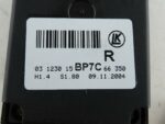 BP7C66350 Mazda 3 2004-2009 Genuine Driver Side Electric Window Switch Button - Image 6